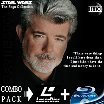 Star Wars Blu-ray and Laserdisc