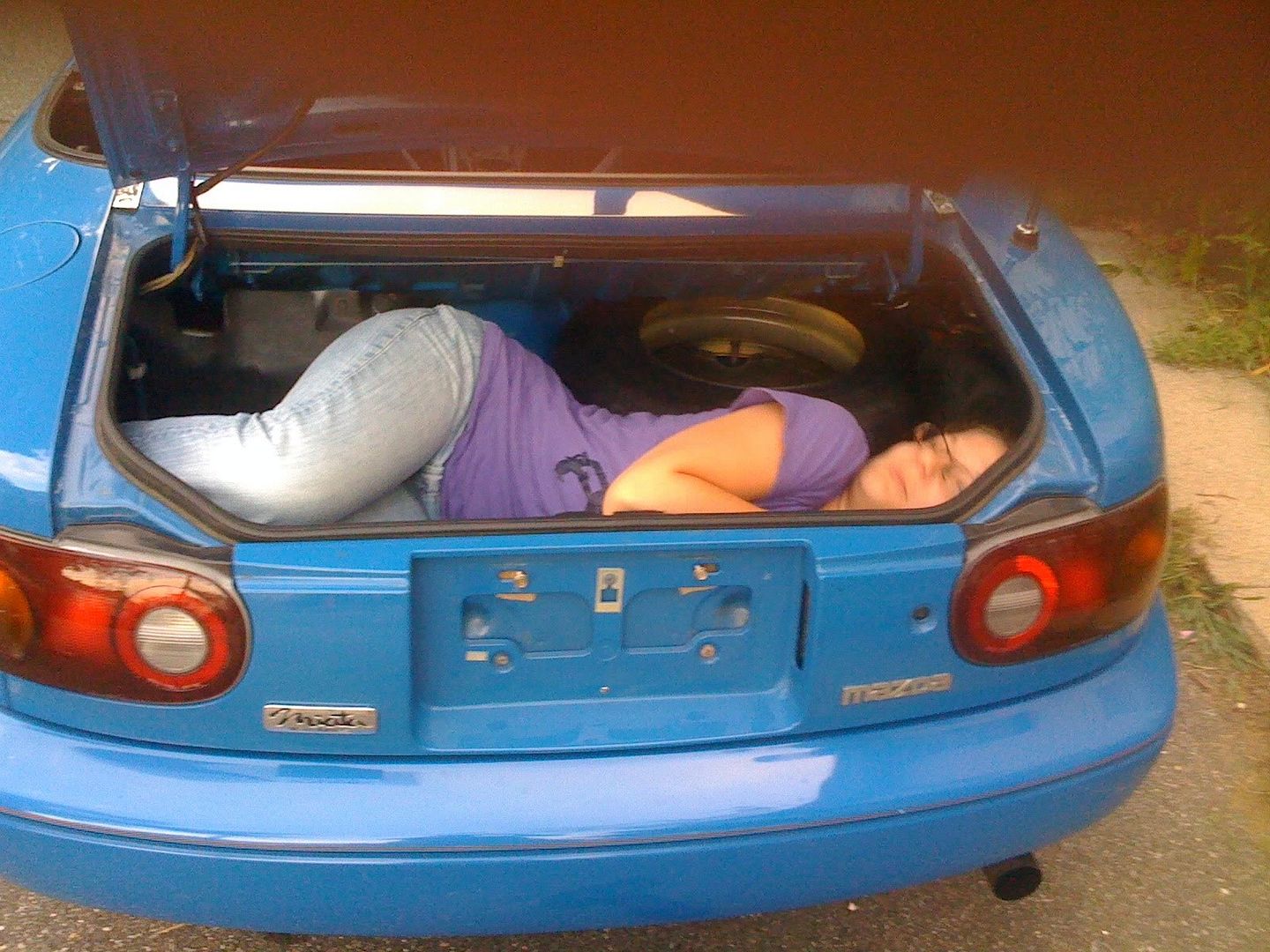 Miata Trunk Size