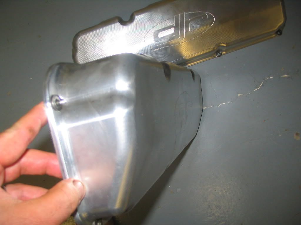 SBF D3 Heads, Billet Valve covers, tit. valves, Jesel Rockers, Inconel