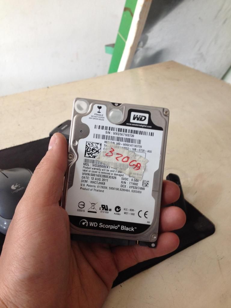 HDD 2.5 Sata 500GB - 320GB Toshiba, Western mõng đẹp, hình thậtt - 1
