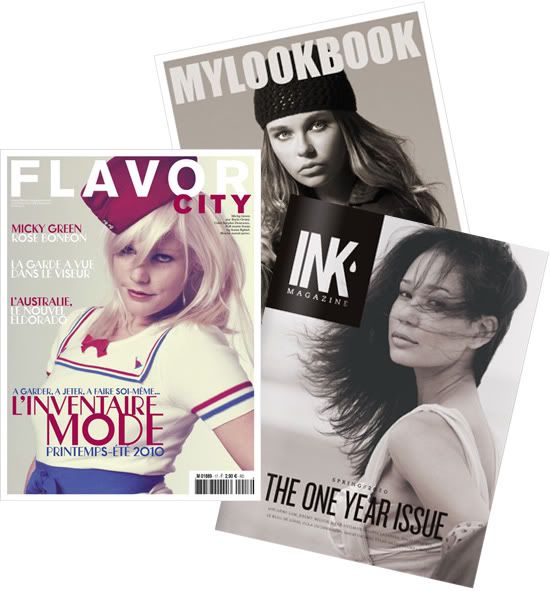 Le Blog de Sushi magazine features - Ink Magazine, Mylookbook Magazine, Flavor Magazine @ Le Blog de Sushi