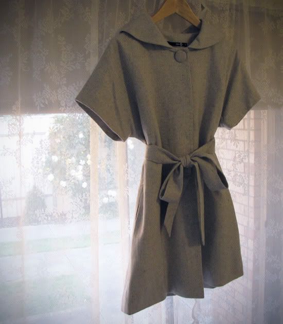 Mimosa wool coat @ Le Blog de Sushi