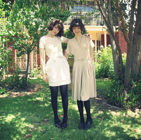 Stella McCartney for Target lace tee, Stella McCartney for Target pencil skirt, Stella McCartney for Target fabric belt, 60 denier stockings, Chloe silverado booties, Fleur Avenue rain cloud earrings outfit @ Le Blog de Sushi leblogdesushi