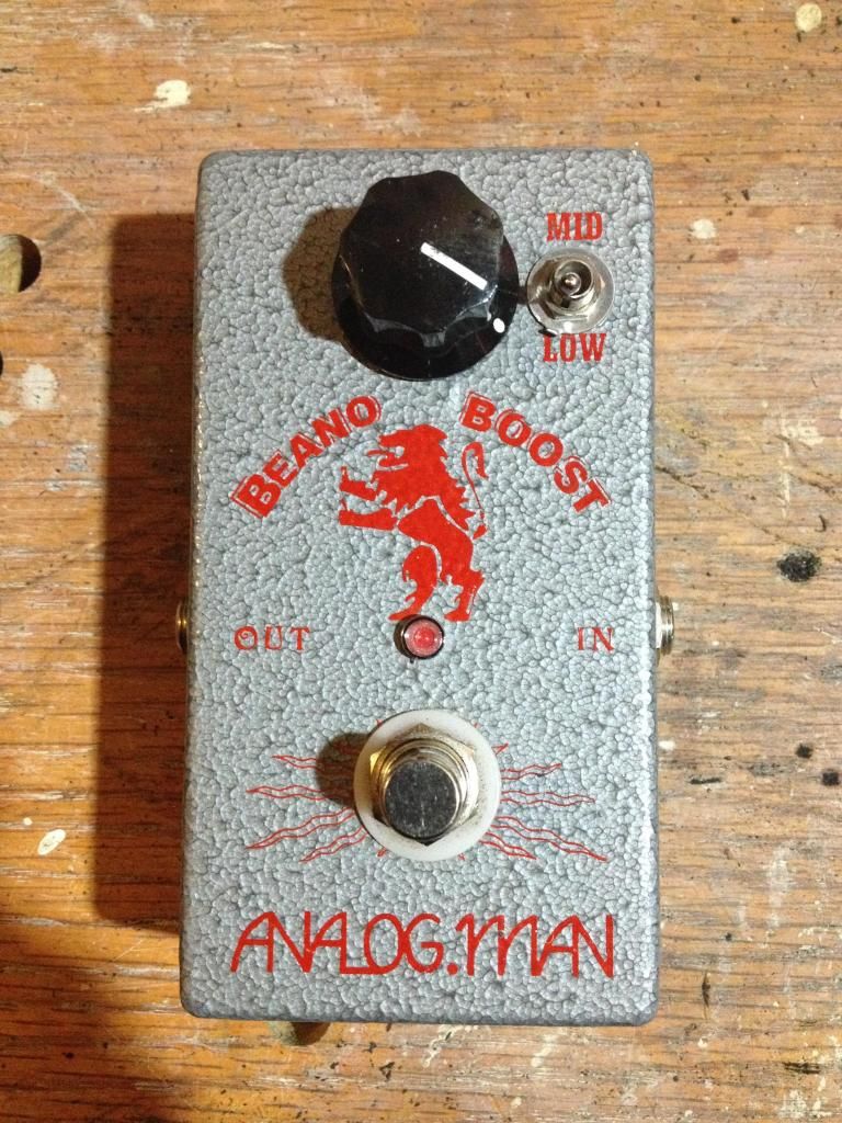 analog.man Beano Boost【NKT275 White dot】 Analog Man Beano Boost