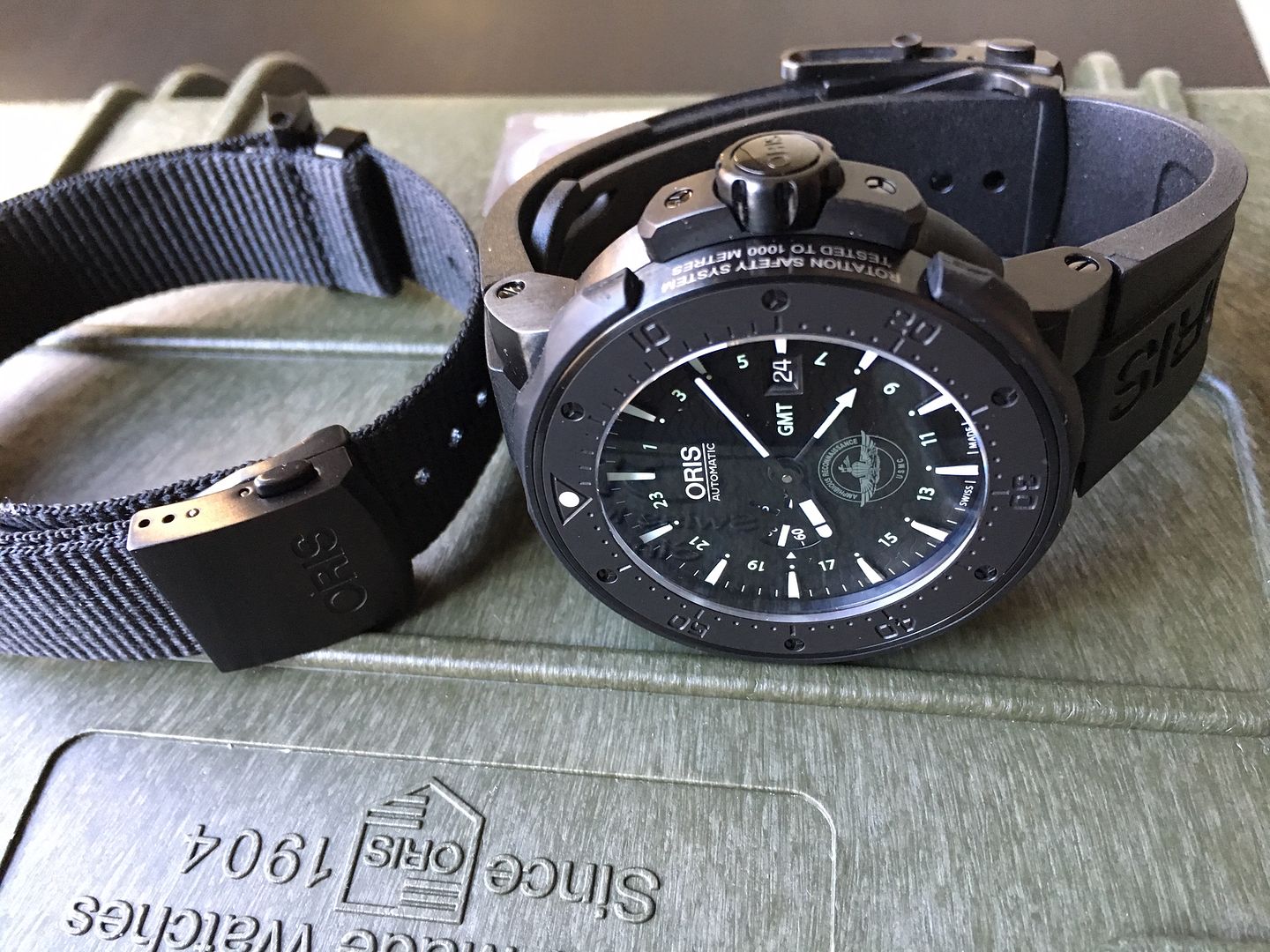 oris marine force recon gmt