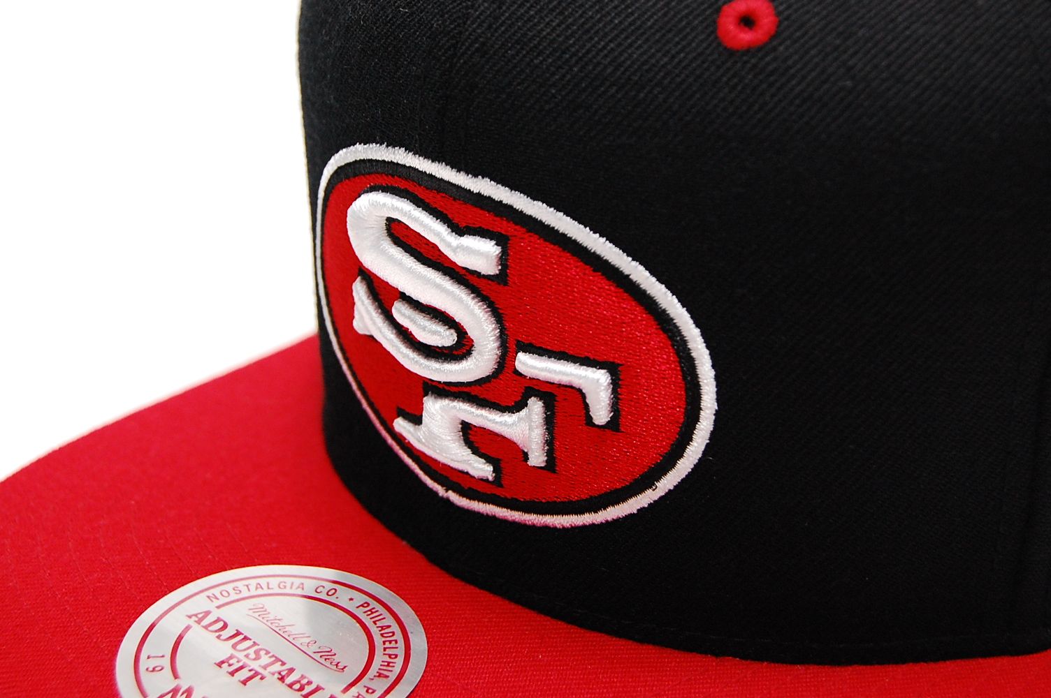 San Francisco 49ers Snapback NFL Football M&N Hat Cap Mens 2 tone 