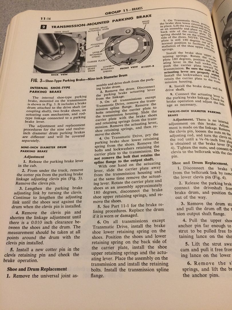 F350 Emergency Brake Adjustment... Ford Truck Enthusiasts Forums